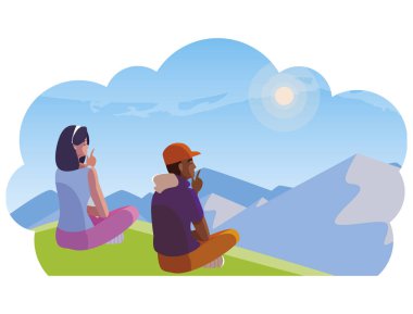 alanında ufuk taslayan ırklar arası çift