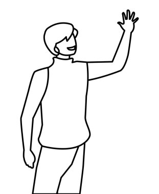 zarif işadamı avatar karakter