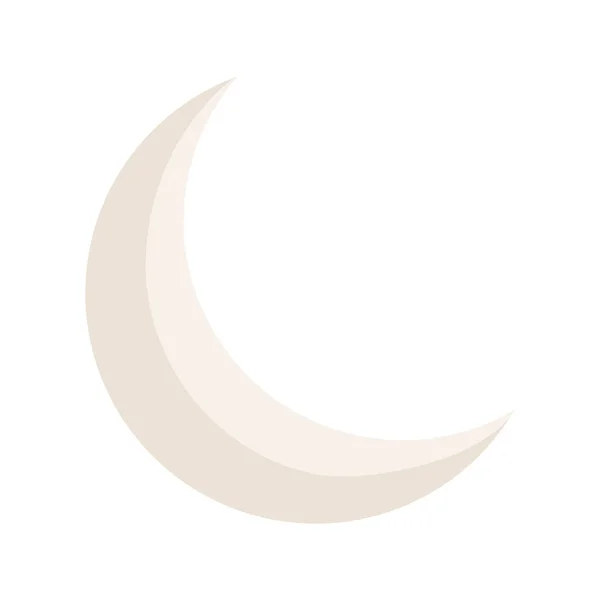 新月孤立图标 — 图库矢量图片
