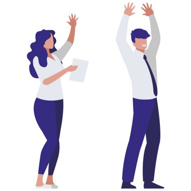 iş çift avatarlar karakter