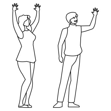 iş çift avatarlar karakter