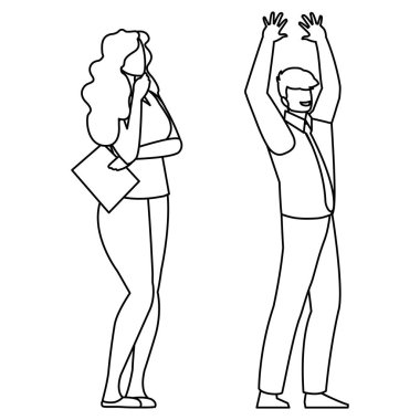 iş çift avatarlar karakter