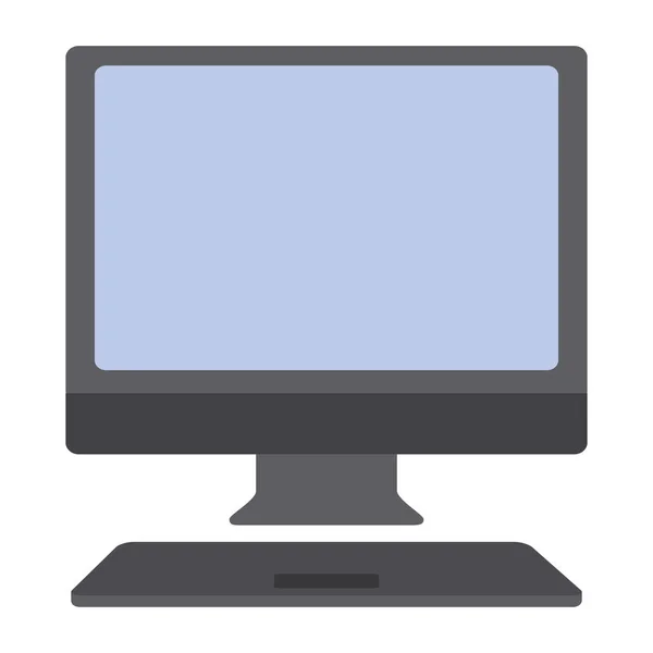 Ikona zařízení na ploše počítače — Stockový vektor