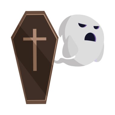 tabut ile mutlu cadılar bayramı hayalet