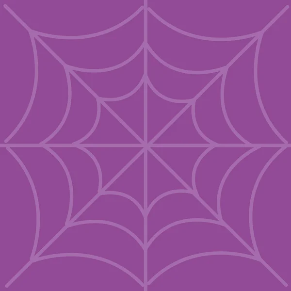 Boldog halloween pókháló háttér — Stock Vector