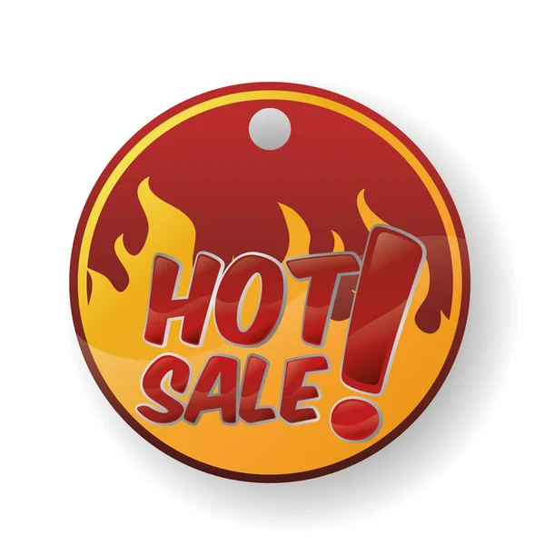 Diseño de venta caliente — Vector de stock