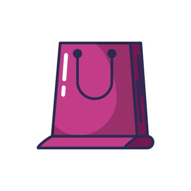 alışveriş çantası izole simgesi
