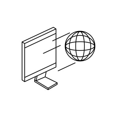 küre tarayıcı ile masaüstü bilgisayar