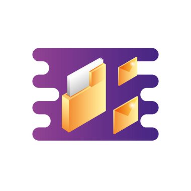 zarflar postaile klasör belgeleri verileri