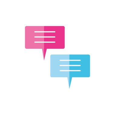 konuşma kabarcıklar Sosyal Medya simgeler