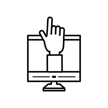 el insan ile masaüstü bilgisayar