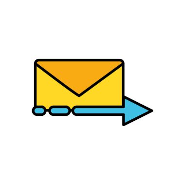 zarf posta veri simgesi