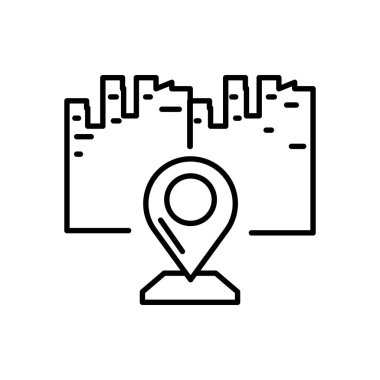 toplu iğne işaretçisi konumu simgesine