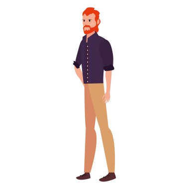 rahat giysiler ilerler adam