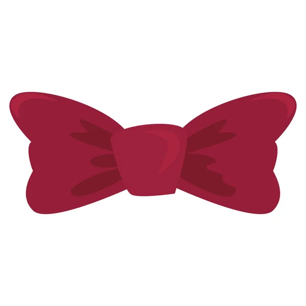 Cravatta rossa usura — Vettoriale Stock