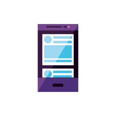 Smartphone aygıtı izole simgesi