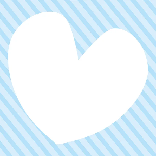 Heart love stripes background — Stock Vector