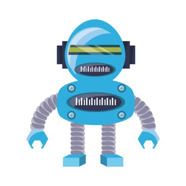 Cartoon robot simgesi