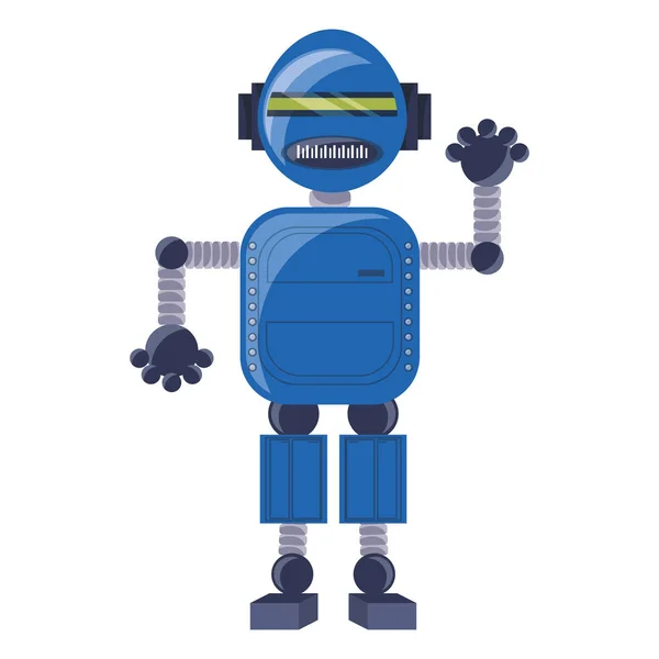 Icône robot dessin animé — Image vectorielle