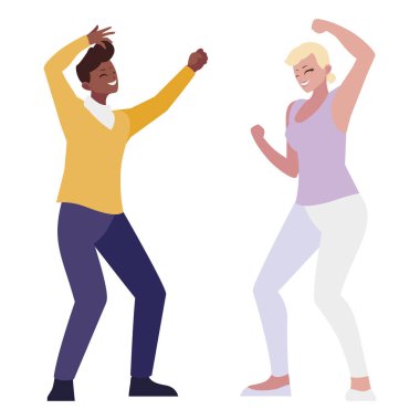 Irklararası genç çift karakterleri kutluyor