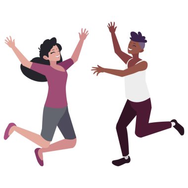 Irklararası genç çift karakterleri kutluyor