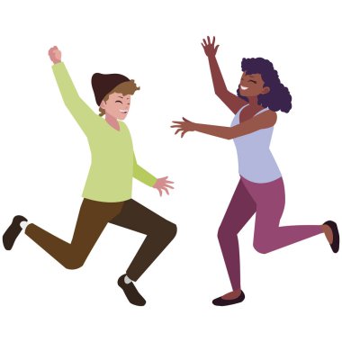 Irklararası genç çift karakterleri kutluyor