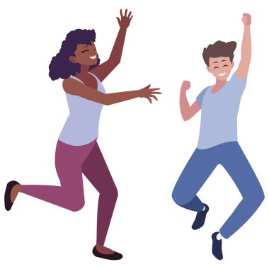 Irklararası genç çift karakterleri kutluyor