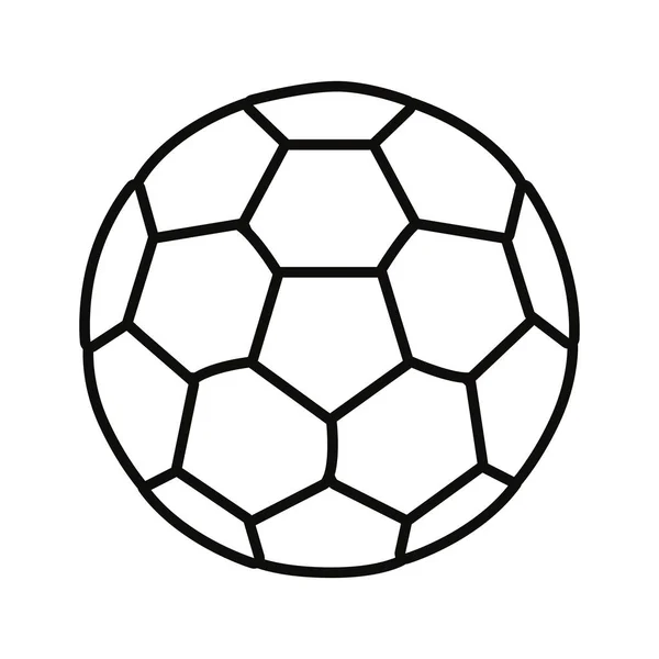 Soccer ball sport — Stock Vector