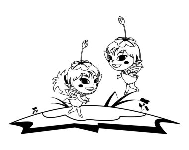 kampta güzel sihirli periler