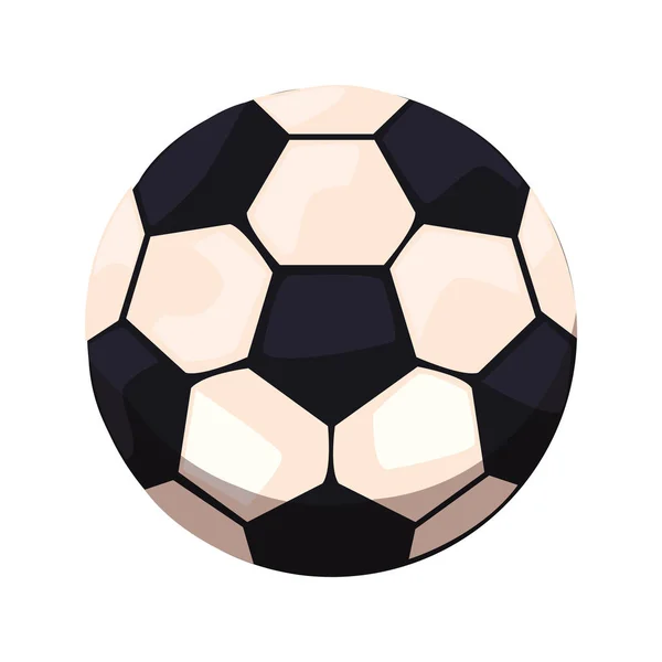 Fútbol pelota deporte — Vector de stock