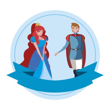 prens büyüleyici ve masal karakterleri prensesi