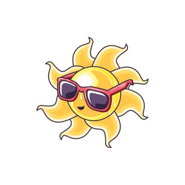 güneş gözlüğü ile yaz sıcak güneş