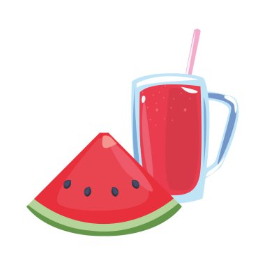 Yaz saati tatil vektör çizim