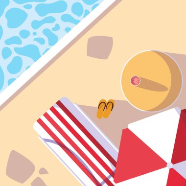 Merhaba yaz ve tatil tasarımı