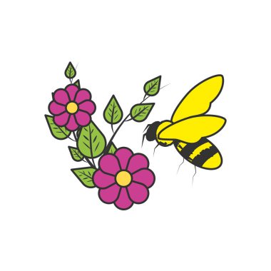 Çiçek Doğa ile arı böcek