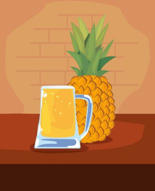 taze meyve suyu ile sürahi