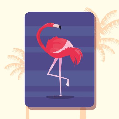 Yaz saati tatil vektör görselleştirme