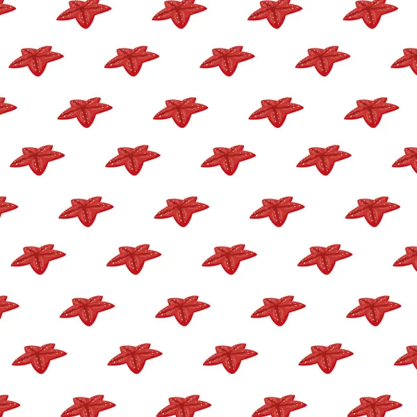 Étoiles de mer mignonnes motif d'été fond — Image vectorielle