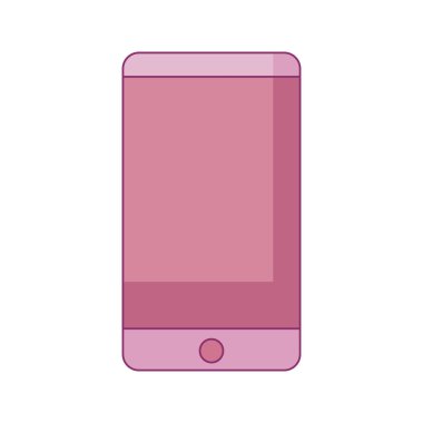 akıllı telefon aygıtı teknolojisi izole edilmiş simge