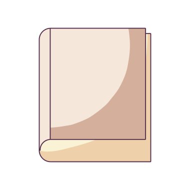 metin kitap eğitimi izole simgesi