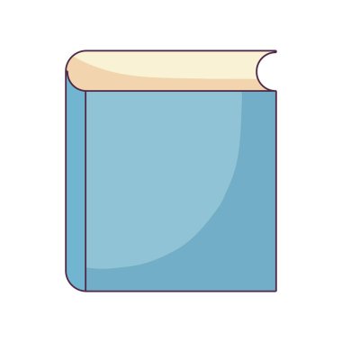 metin kitap eğitimi izole simgesi