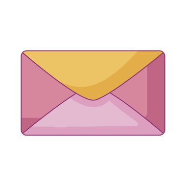 zarf posta iletişimi yalıtılmış simge