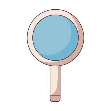 arama büyüteç simgesi vektör ilustration