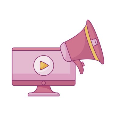 megafon ses ile bilgisayar monitörü