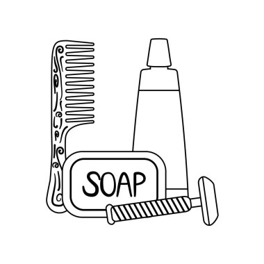 aksesuar personals ile saç tarak ahşap