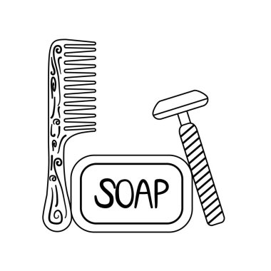 aksesuar personals ile saç tarak ahşap