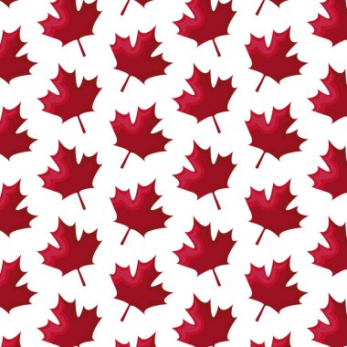 yapraklar akçaağaç kanada desen