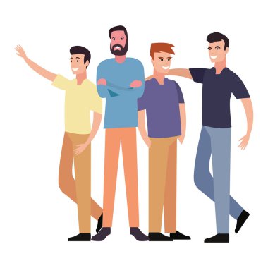 insanlar takım çalışması simgesi vektör ilustration