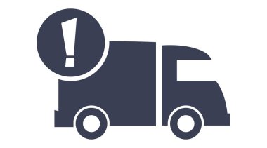 hızlı teslimat ile ilgili simge vektör ilustrate