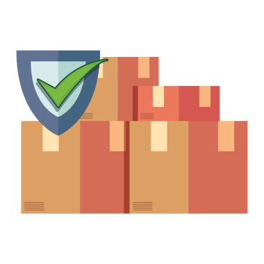 hızlı teslimat ile ilgili simge vektörillustrate